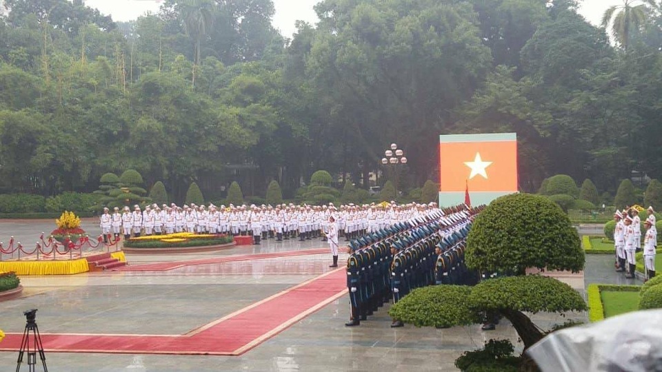 Tổng thống Trump tới Phủ Chủ tịch hội đàm với Chủ tịch nước - 8 Tổng thống Trump tới Phủ Chủ tịch hội đàm với Chủ tịch nước - 8