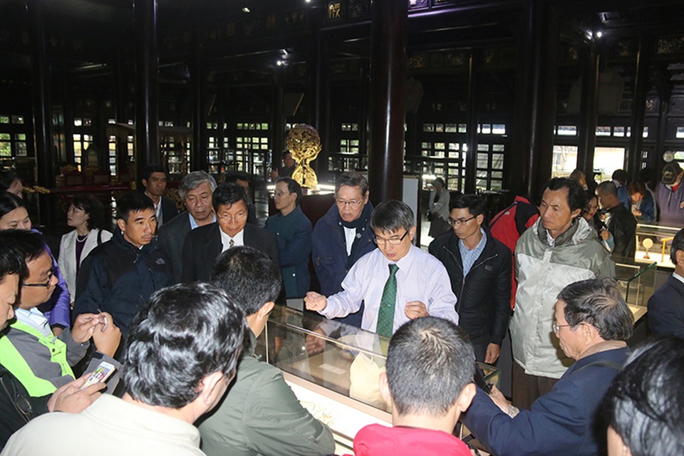 Ngắm các sản vật quý hiếm tại triển lãm “Giao thương Nhật - Việt trong lịch sử” - 1 Toàn cảnh buổi ra mắt triển lãm “Giao thương Nhật - Việt trong lịch sử”