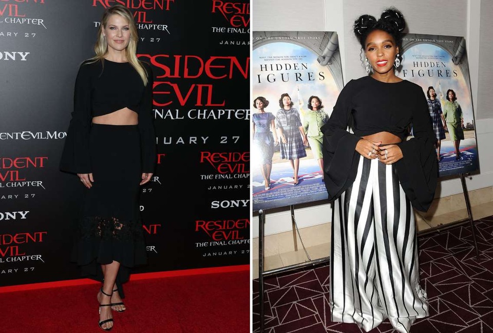Khi sao Hollywood bị phát hiện mặc chung quần áo - 6
Ali Larter (trái) và Janelle Monáe biến bộ váy trở nên đặc biệt hơn với sự kết hợp chân váy khác lạ.