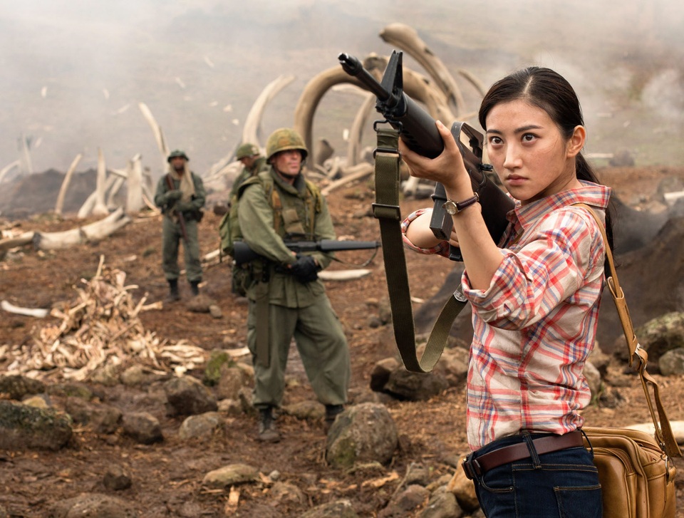 Mới đây, Cảnh Điềm khiến người xem điện ảnh Châu Á thất vọng với vai diễn nhạt nhòa trong “Kong: Đảo đầu lâu”.