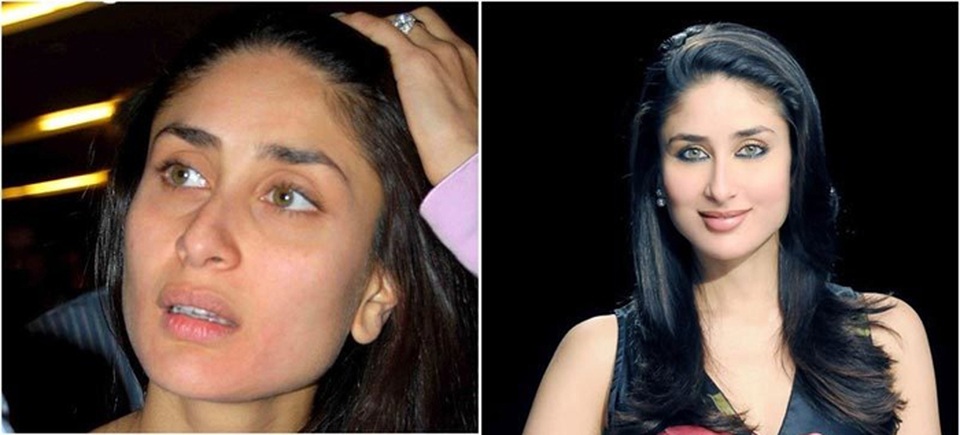 Người đẹp Bollywood khác lạ “một trời một vực” khi không trang điểm - 11
Kareena Kapoor