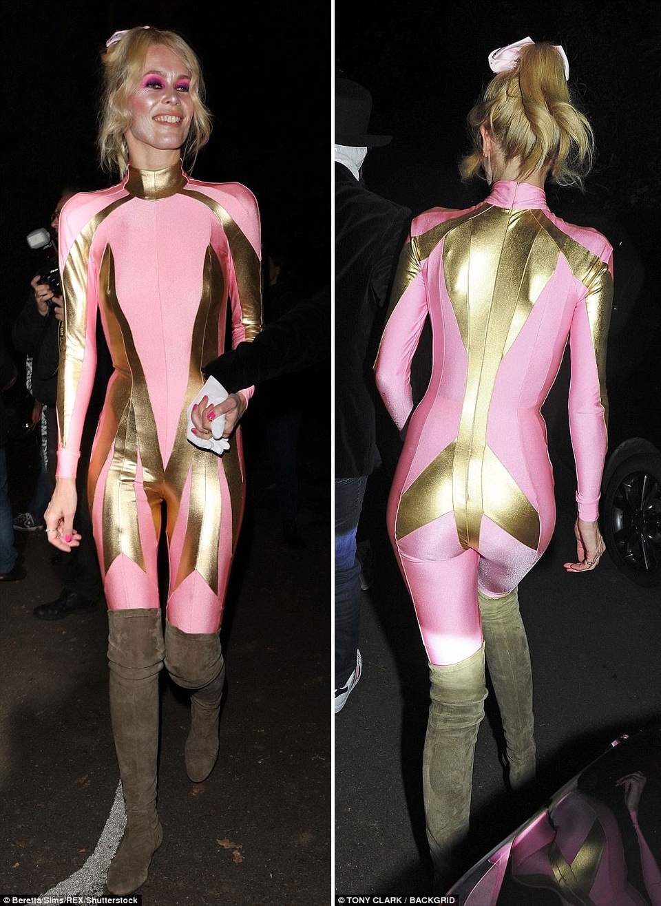 Nghẹt thở với màn khoe ngực của sao trong đêm Halloween - 42
Siêu mẫu Claudia Schiffer