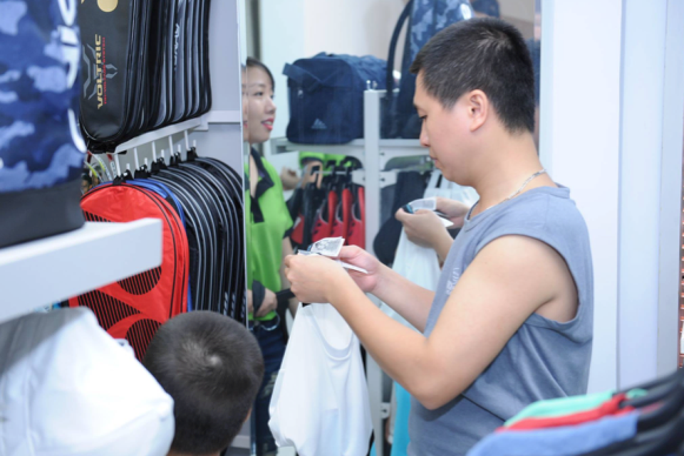 Khai trương chuỗi cửa hàng thể thao chính hãng Jubisport tại Hà Nội - 3 Nhiều sản phẩm, mẫu mã đa dạng để khách hàng lựa chọn