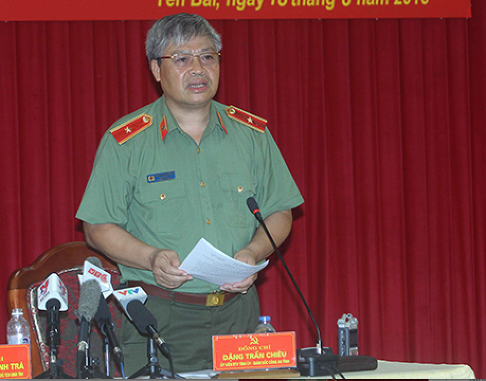 Yên Bái đang xác minh tài sản nhà đất của Giám đốc Công an tỉnh - 1
Thiếu tướng Đặng Trần Chiêu - Giám đốc Công an tỉnh Yên Bái