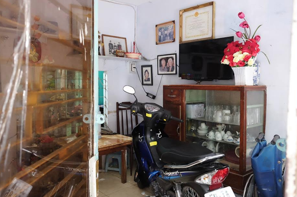 Hình ảnh bên trong căn nhà của nhạc sĩ Nguyễn Văn Tý