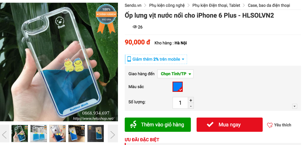 Bán ốp lưng iPhone gây bỏng da: Rẻ là bán, quan trọng gì! - 2 Ốp lưng chứa dung dịch lạ bán nhan nhản tại VN