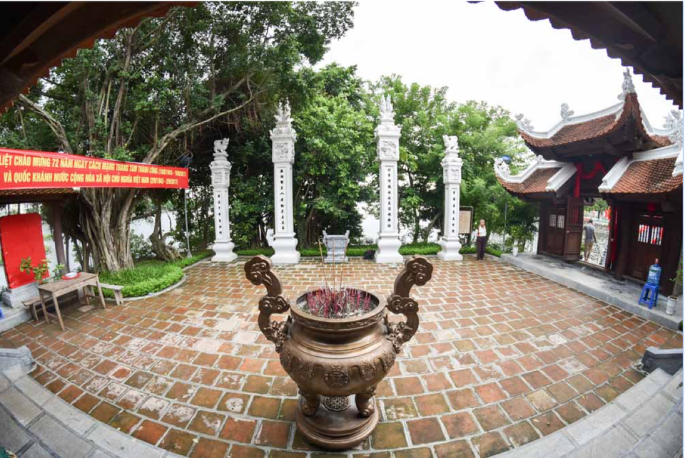 
Sau khi khánh thành phục dựng, đền được xếp hạng là di tích cấp thành phố.
