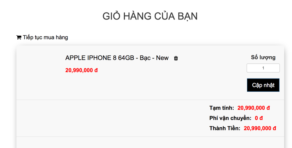 Mua iPhone 8 xách tay: Làm sao để không bị hố? - 1 Giá đặt mua iPhone 8 xách tay đang được các cửa hàng chào bán ở mức 21 triệu đồng