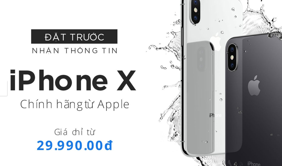 Nhiều chuỗi bán lẻ sẵn sàng cho chương trình đặt hàng iPhone X tại Việt Nam