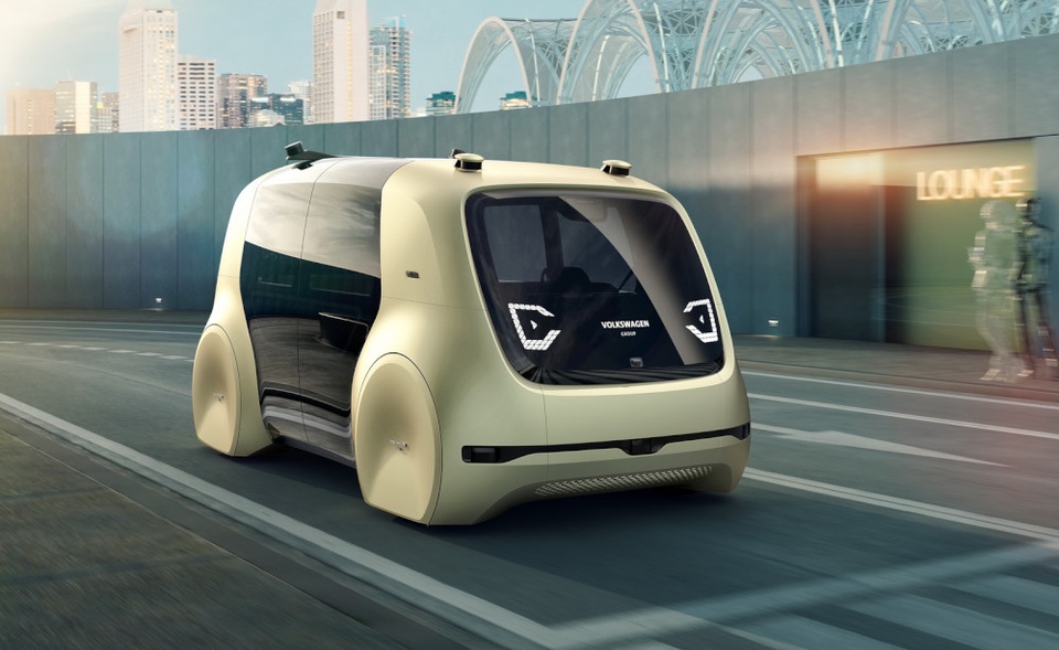 Volkswagen trình làng mẫu xe tự lái hoàn toàn đầu tiên - 3 Volkswagen trình làng mẫu xe tự lái hoàn toàn đầu tiên - 3