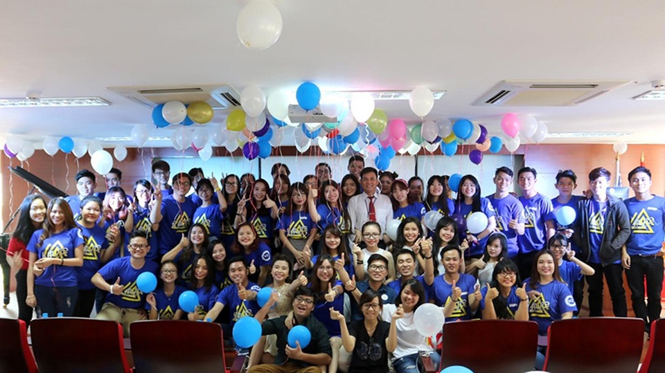 Phổ biến mô hình học tập dự án - 1 Dự án học thuật “Future” do SV ngành Quản trị kinh doanh thực hiện.