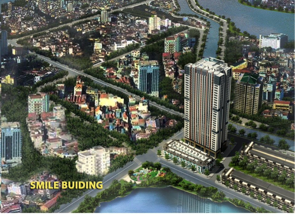 Smile Building tung chính sách “khủng” hút khách - 1 Smile Building là dự án duy nhất khu Định Công Giải Phóng view 3 mặt hồ
