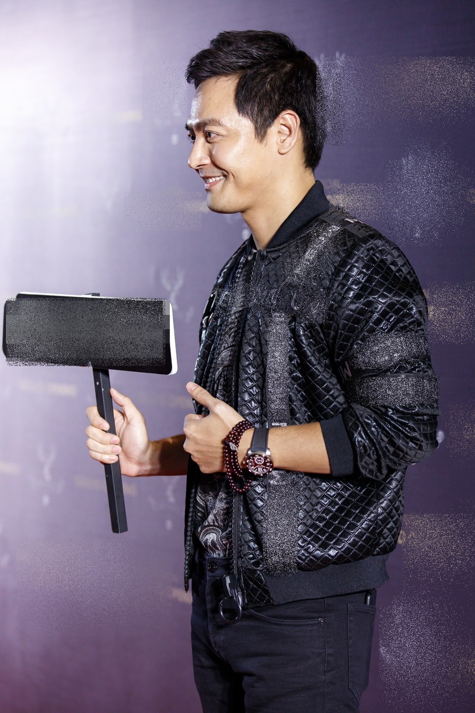 MC Phan Anh cũng tới tham dự buổi giao lưu.