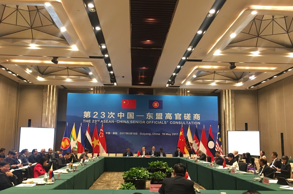 ASEAN - Trung Quốc họp tham vấn các quan chức cao cấp lần thứ 23 - 1 
Cuộc họp diễn ra tại Quý Dương, Trung Quốc (ảnh: Bộ Ngoại giao Việt Nam)