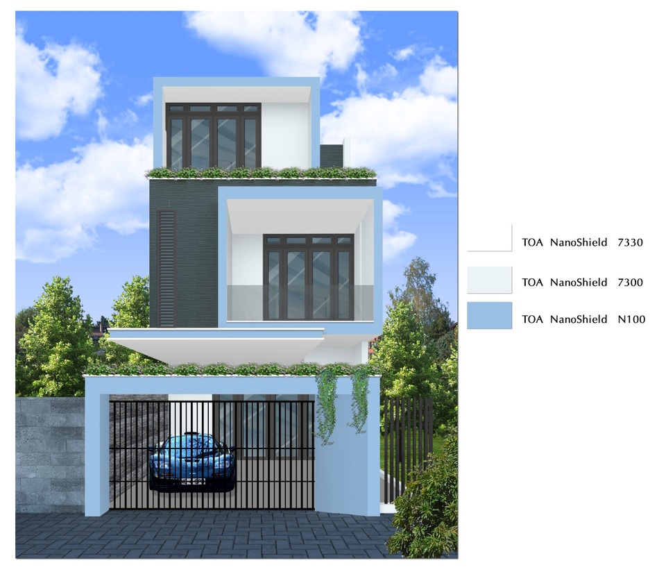 Để ngôi nhà thêm lớp bảo vệ, cần phải biết điều này - 3 Sơn với công nghệ Nano giúp ngôi nhà luôn mới, đẹp, bền màu với thời gian