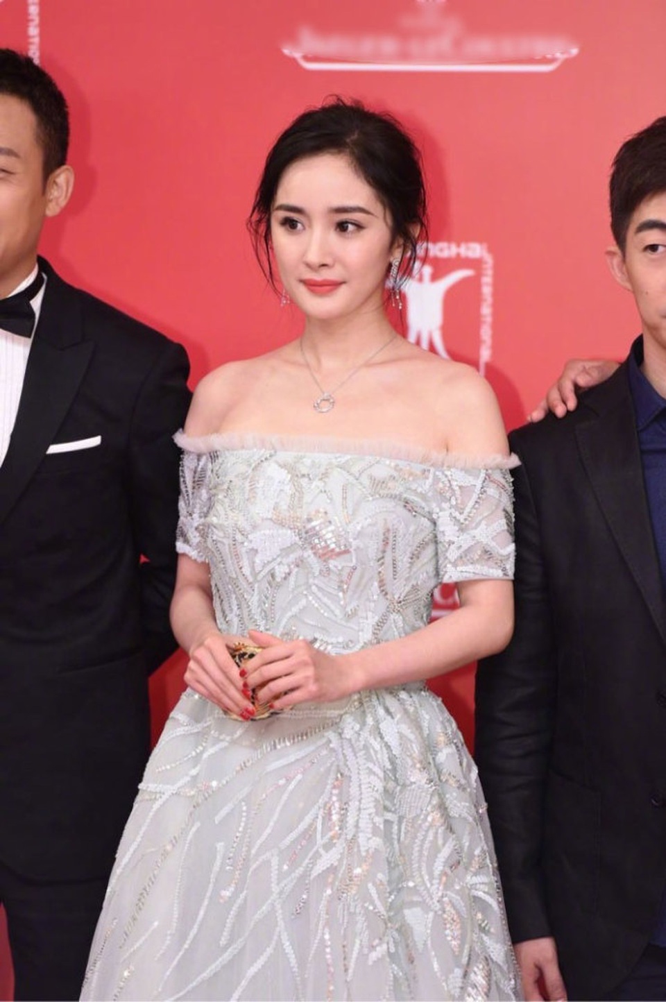 
Bà mẹ một con Dương Mịch xinh đẹp như một cô công chúa.
