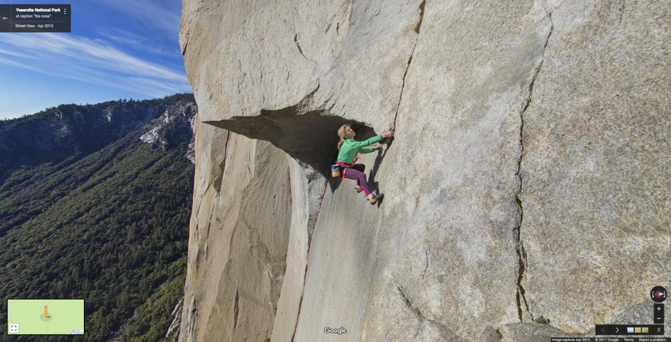 
Chinh phục vách đá cao 900m The Nose ở núi El Capitan thuộc công viên quốc gia Yosemite,(California, Mỹ)
