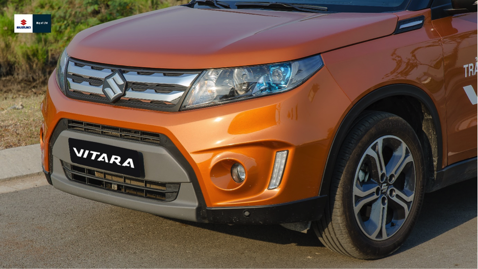 Suzuki Vitara 2016 - Đối thủ nặng ký trong phân khúc SUV đô thị - 2
Đầu xe mạnh mẽ, khỏe khoắn với các đường gân dập nổi ấn tượng