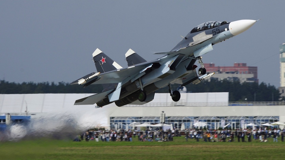 Máy bay chiến đấu Nga xuất kích khẩn cấp vào Ngày Chiến thắng - 1
Máy bay chiến đấu Su-30. (Ảnh minh họa: Military)