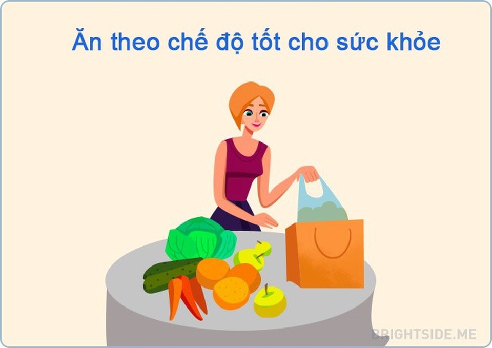 12 cách để thoát khỏi cơn khủng hoảng tinh thần - 8
Trong thời điểm khó khăn, hãy ăn nhiều ngũ cốc, rau và trái cây.