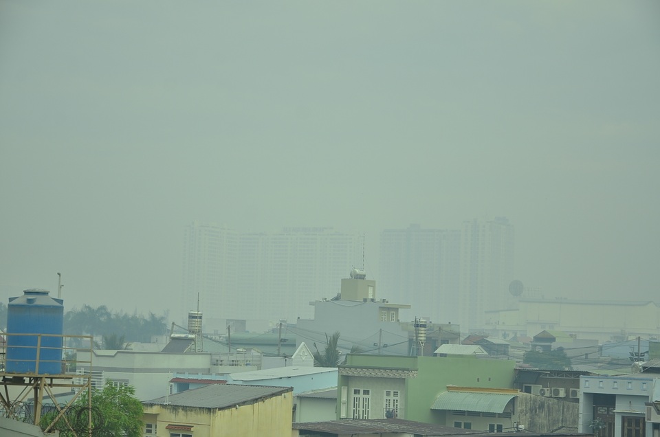 Sương mù dày đặc bao phủ Sài Gòn - 1 Sương mù dày đặc bao phủ Sài Gòn - 1