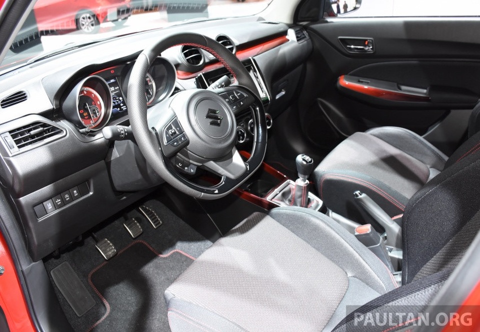 Suzuki Swift Sport thế hệ mới trình làng - 11 Suzuki Swift Sport thế hệ mới trình làng - 11
