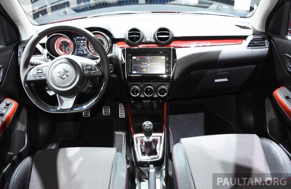 Suzuki Swift Sport thế hệ mới trình làng - 21 Suzuki Swift Sport thế hệ mới trình làng - 21