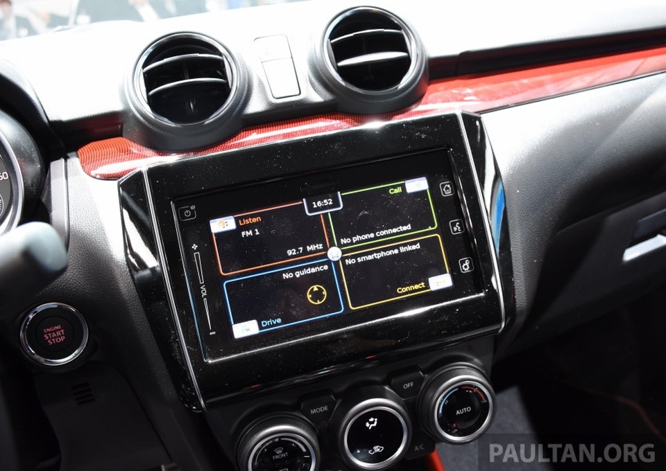 Suzuki Swift Sport thế hệ mới trình làng - 15 Suzuki Swift Sport thế hệ mới trình làng - 15