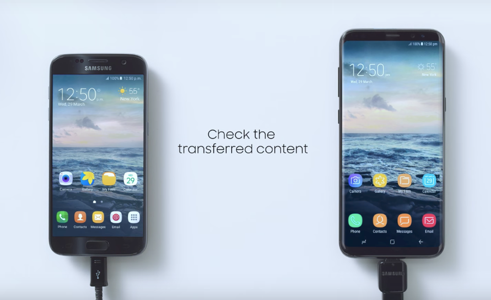 Chưa bao giờ việc chuyển dữ liệu trên smartphone lại đơn giản và nhanh chóng đến thế - 3 Nâng cấp trải nghiệm di động và bảo vệ nội dung quan trọng nhất với Smart Switch và Galaxy S8/S8+.