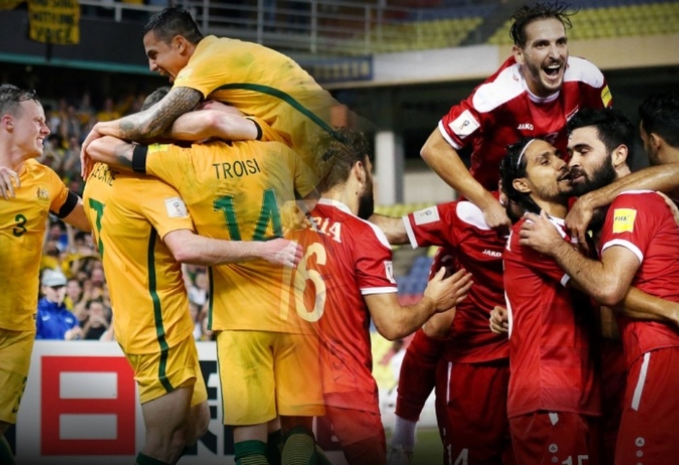 Trận đấu giữa Syria và Australia dự đoán nhiều kịch tính