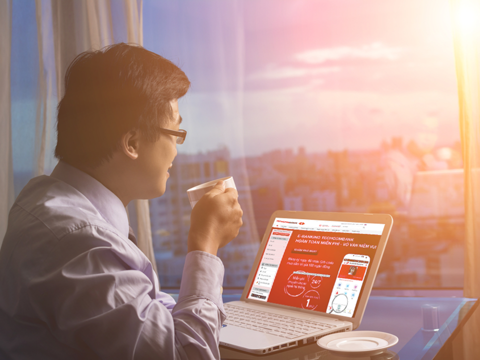 Tưng bừng ưu đãi và tận hưởng giao dịch miễn phí hoàn toàn cùng E-banking Techcombank - 1 Tưng bừng ưu đãi và tận hưởng giao dịch miễn phí hoàn toàn cùng E-banking Techcombank - 1