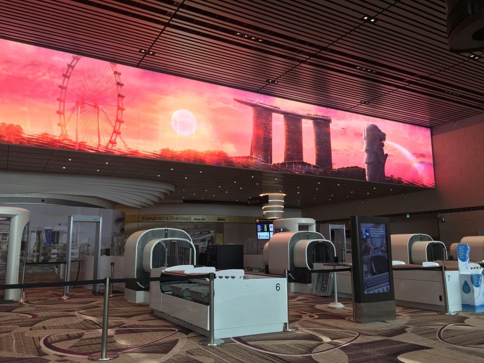 Khu vực soi chiếu an ninh