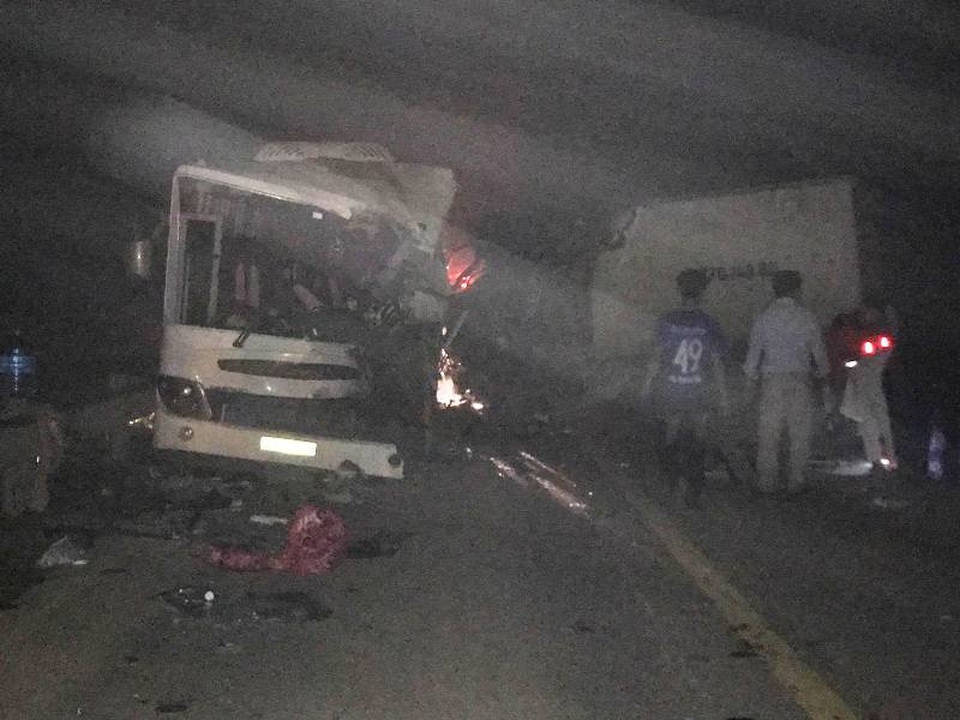 Hiện trường vụ tai nạn