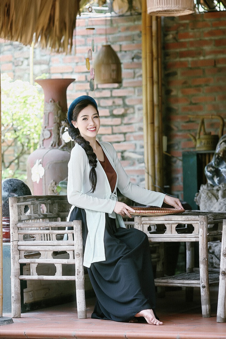 Hot girl Hà Min “hóa thân” ấn tượng thành cô Tấm yêu kiều - 4 Hot girl Hà Min “hóa thân” ấn tượng thành cô Tấm yêu kiều - 4