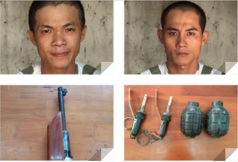 Nam và Vũ cùng hung khí