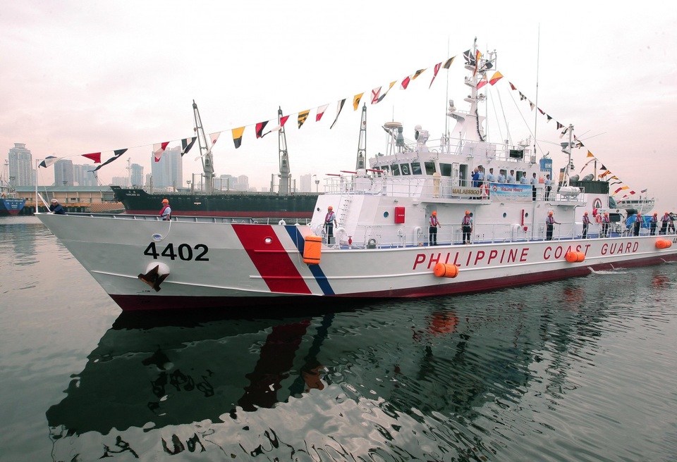 Philippines cứu thuyền viên Việt Nam bị nạn do lật tàu - 1 Tàu BRP Malabrigo của Lực lượng tuần duyên Philippines (Ảnh: Manila Bulletin)