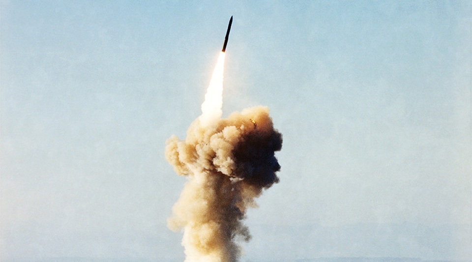 Mỹ phóng tên lửa liên lục địa giữa lúc căng thẳng với Triều Tiên - 1 Tên lửa Minuteman III của Mỹ (Ảnh: Getty)