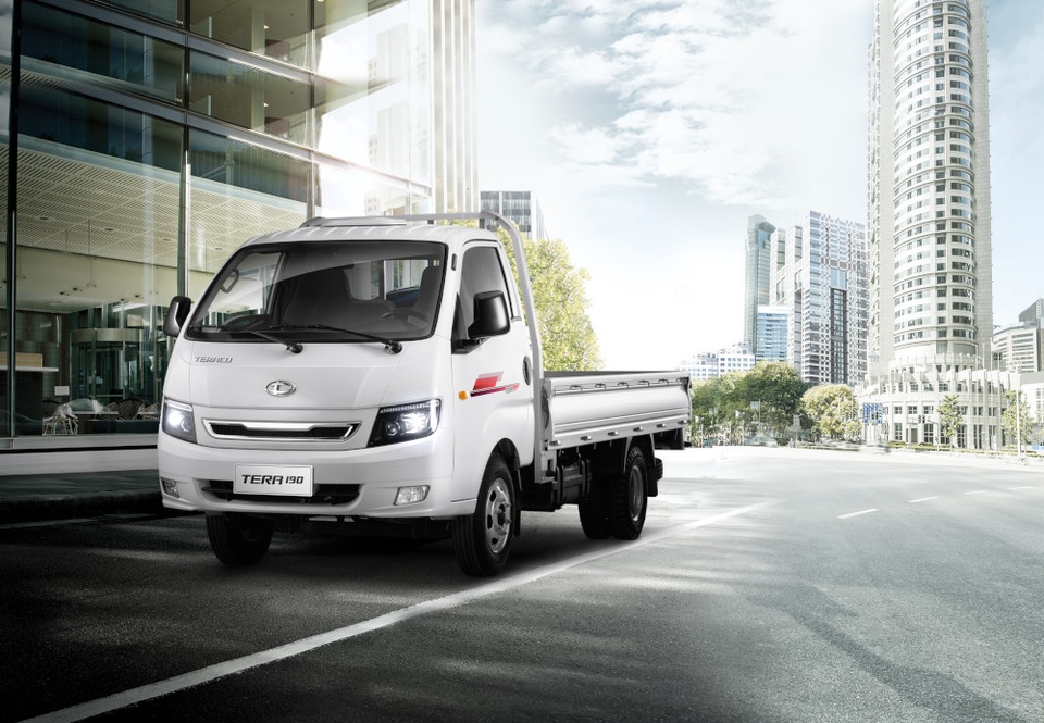 Thương hiệu Teraco của Daehan Motors gia nhập thị trường xe tải nhẹ - 3
Tera 190 có tải trọng 1,95 tấn, tổng trọng lượng dưới 5 tấn, bán kính vòng quay 5,9 m