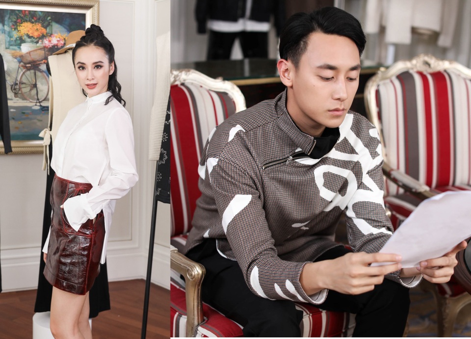 Rocker Nguyễn lên tiếng trước tin đồn “bằng mặt mà không bằng lòng” với Angela Phương Trinh - 2 Điển hình như lần thử trang phục cho một sự kiện khai trương nhãn hàng thời trang, cả hai cũng chia ra người tới trước kẻ tới sau. Thậm chí, trong buổi khai trương, Rocker Nguyễn và Angela Phương Trinh cũng “tình cờ” không chạm mặt nhau bất chấp không gian của cửa hàng không hề quá lớn.
