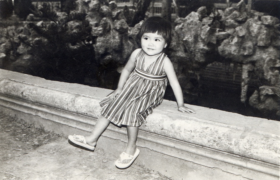 Càng lớn, Thanh Ngọc càng ra dáng một cô bé nghịch ngợm