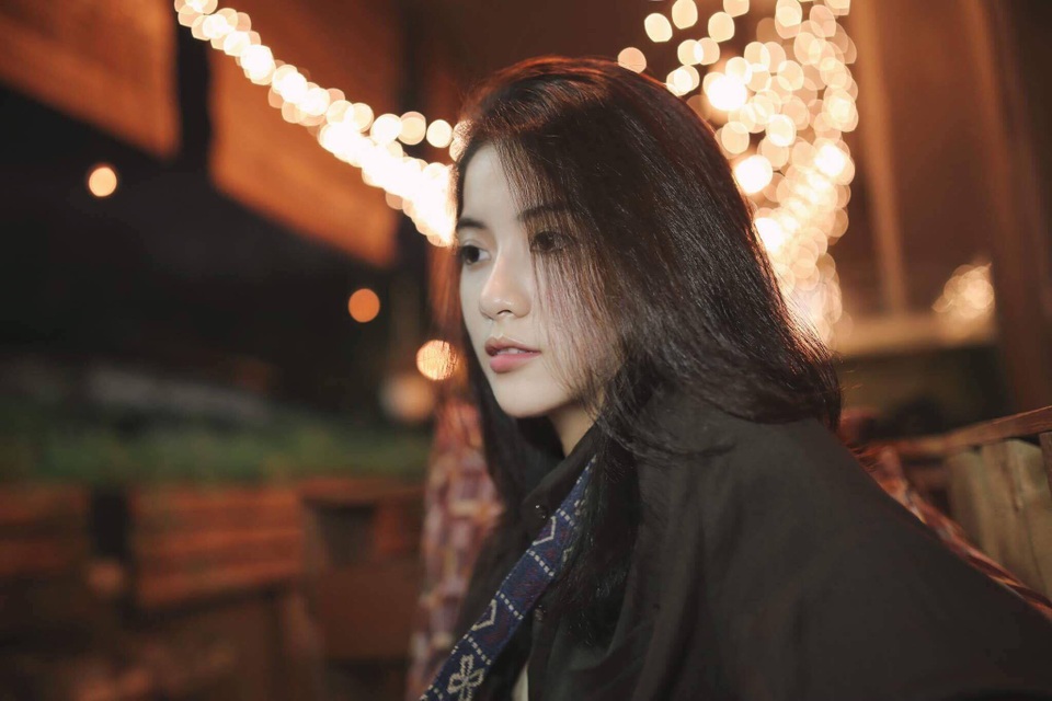 Gương mặt hoàn hảo tự nhiên, không tì vết của nữ sinh Nguyễn Vi - 12