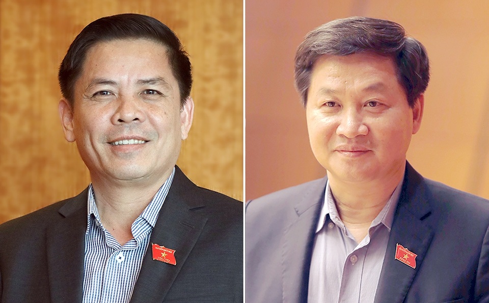 Ông Nguyễn Văn Thể trở thành Bộ trưởng GTVT, ông Lê Minh Khái làm Tổng Thanh tra - 1 Ông Nguyễn Văn Thể (bìa trái) và ông Lê Minh Khái