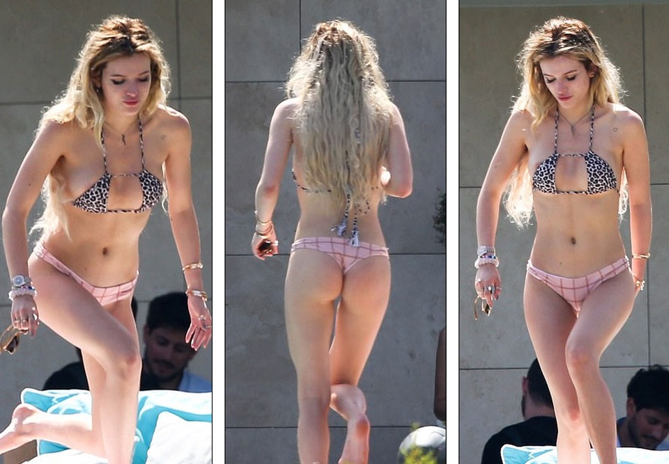 Mỹ nhân 19 tuổi khoe dáng với áo tắm hai mảnh - 1
Bella Thorne là một trong những ngôi sao trẻ nổi tiếng đang lên của Hollywood. Mới 19 tuổi nhưng cô đã có vài năm kinh nghiệm diễn xuất.