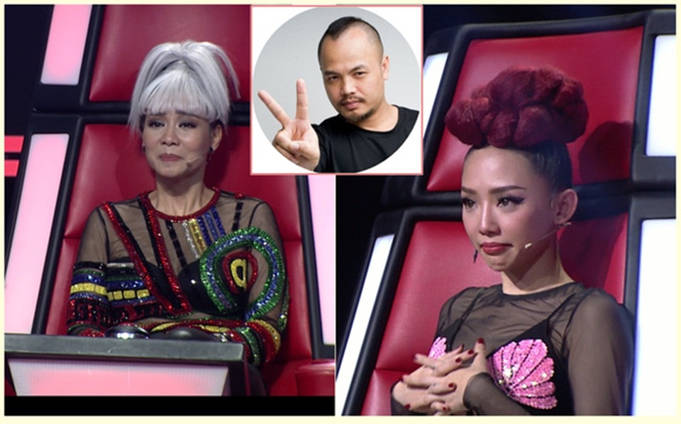 Lời xin lỗi của Việt Hương, dàn nghệ sĩ tiếc thương Trần Lập - 6 Ở tập 3 The Voice, chương trình đã có những giây phút lắng đọng khi xuất hiện một gương mặt quen thuộc là thí sinh Lương Minh Trí - học trò của cố nhạc sĩ Trần Lập. Thu Minh bồi hồi nhớ lại hình ảnh cố nhạc sĩ Trần Lập khi ngồi ghế nóng The Voice: Người anh của chúng ta, mãi mãi anh ấy là một chiến binh”. Tóc Tiên cũng rưng rưng nước mắt cùng đàn chị.