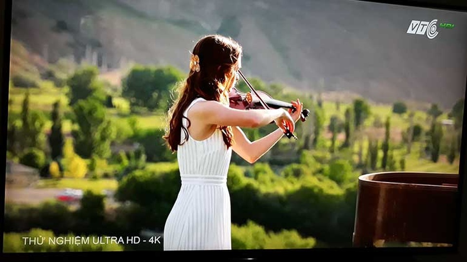 Đài truyền hình đầu tiên thử nghiệm phát sóng truyền hình 4K tại Việt Nam - 1 Đài truyền hình đầu tiên thử nghiệm phát sóng truyền hình 4K tại Việt Nam - 1