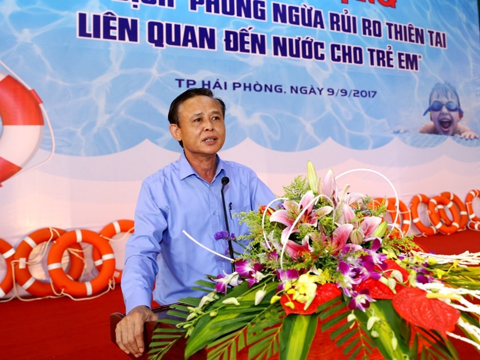 Mỗi năm có gần 3.000 trẻ em tử vong vì đuối nước - 2 Thứ trưởng Hà Công Tuấn: Chung tay đảm bảo an toàn cho trẻ em trước thiên tai nói chung, đuối nước nói riêng là trách nhiệm của toàn xã hội.