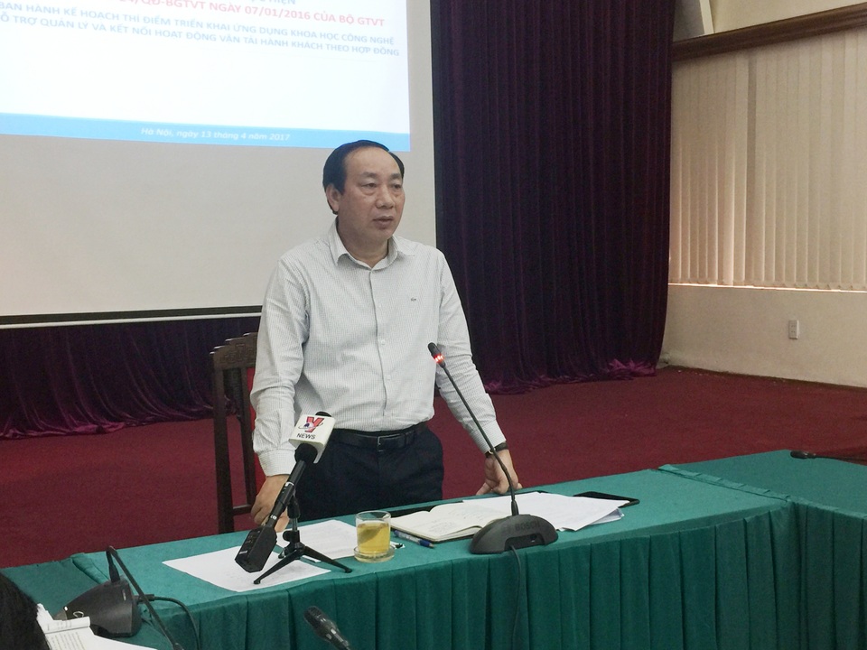 Không cấm cản nhưng sẽ hạn chế số lượng Uber và Grab tại Việt Nam - 1 Thứ trưởng Bộ GTVT Nguyễn Hồng Trường
