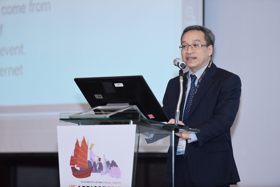 Diễn đàn Công nghệ và Ứng dụng Internet khu vực châu Á chính thức khai mạc tại Việt Nam - 2 Ông Phan Tâm, Thứ trưởng Bộ thông tin và truyền thông Việt Nam