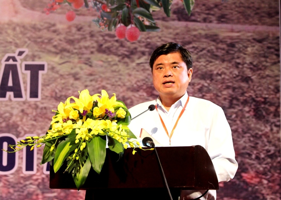 Hơn 1.000 hộ dân thu nhập trên trăm triệu đồng nhờ vụ vải thiều 2017 - 3 Thứ trưởng Trần Thanh Nam phát biểu tại Hội nghị...