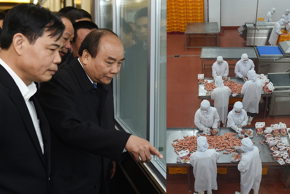 Thủ tướng giao nhiệm vụ cho tỉnh nhỏ thành thành phố sáng tạo nhất - 3 Thủ tướng thăm nhà máy của Dabaco.